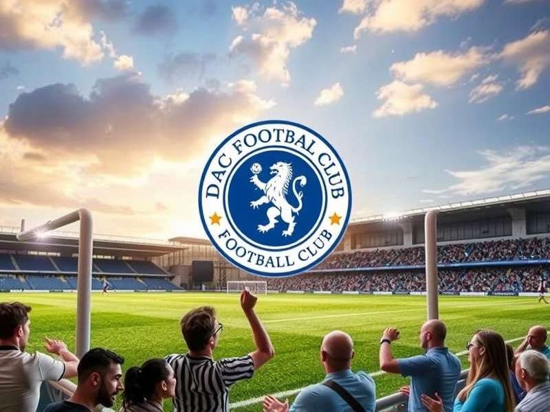 Children playing football